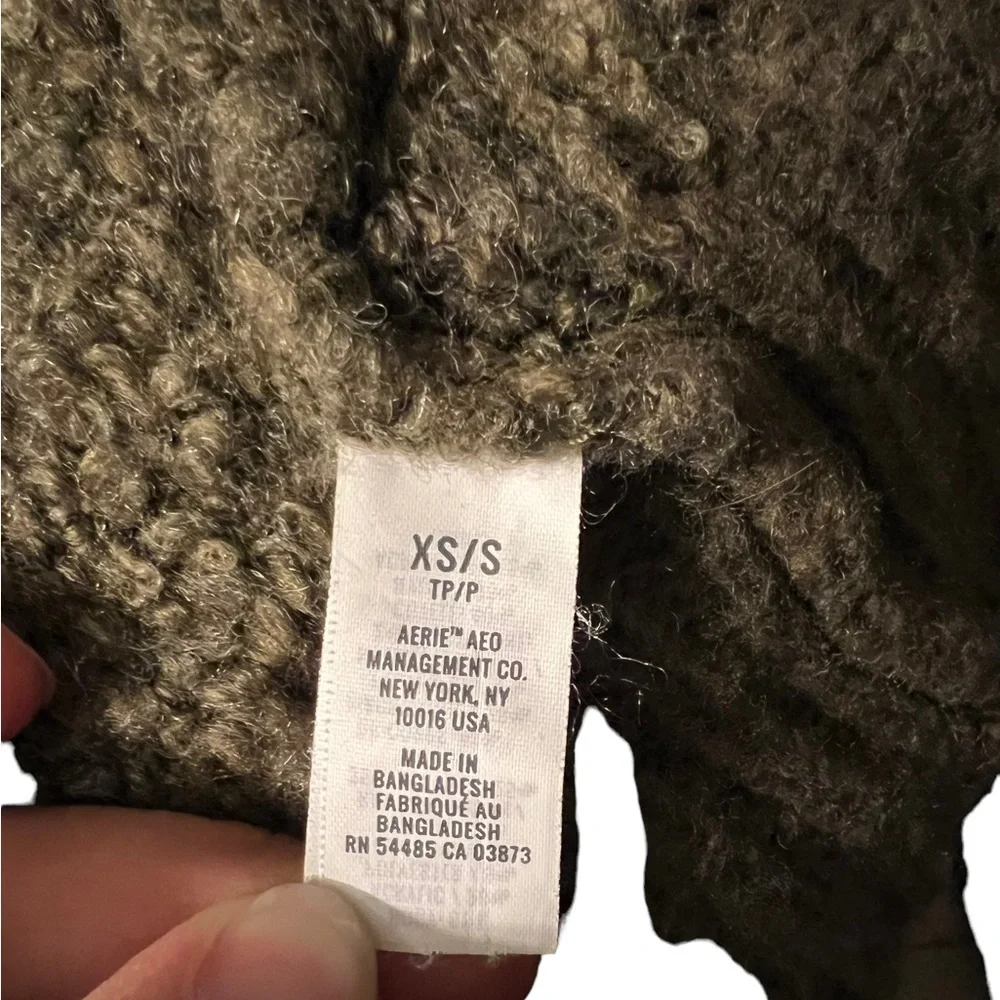 Aerie open front long line cardigan sweater XS/S - Picture 5 of 7